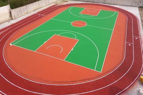硅PU球場材料